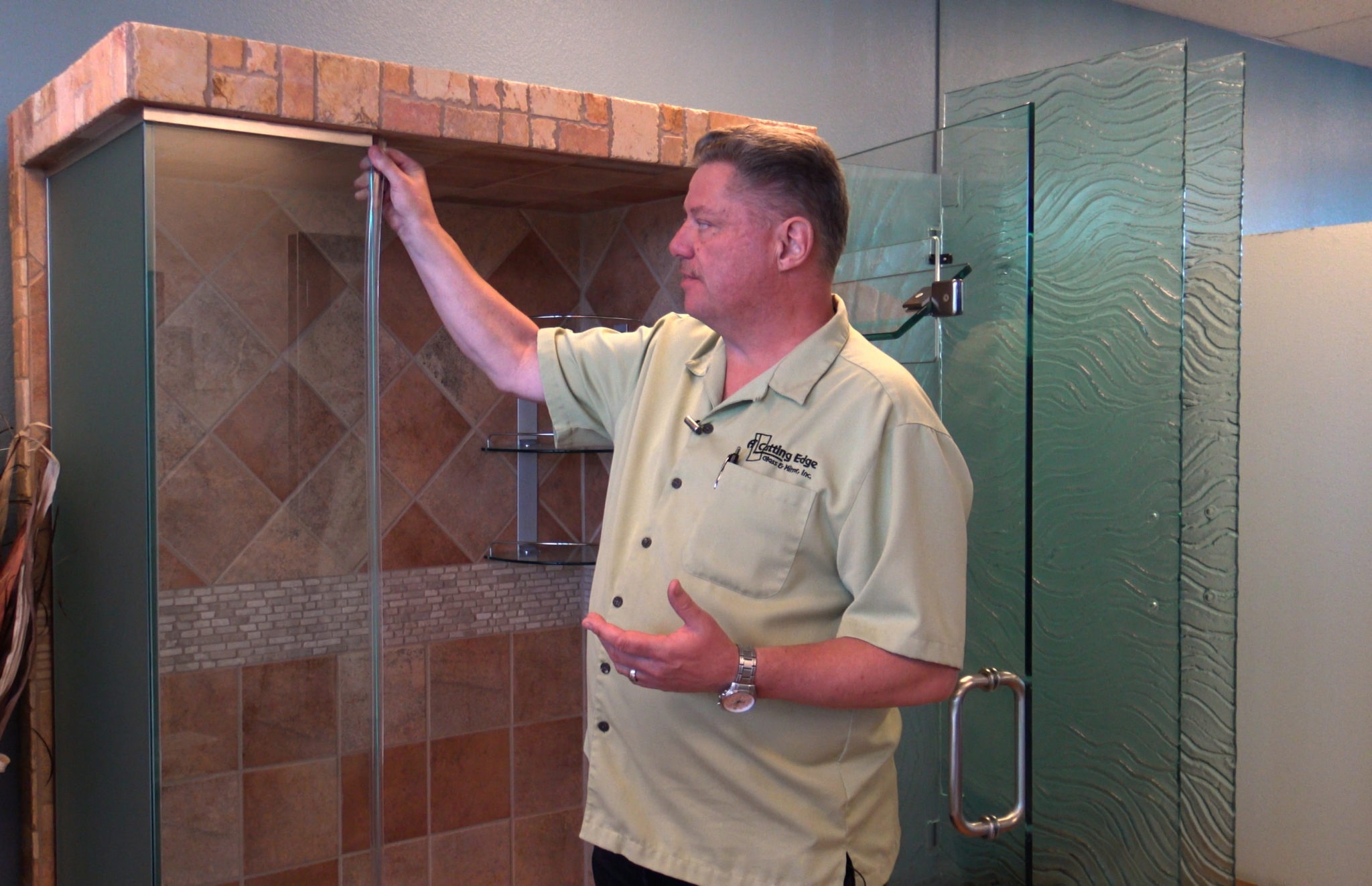 How To Replace Worn-Out Poly-Carbonate Shower Doors Strikes