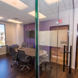 Heavy Glass Wall Corner - Marsy's Law Conference Room