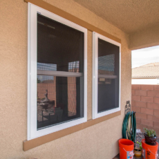 Impact Resistant Security Screen Installation