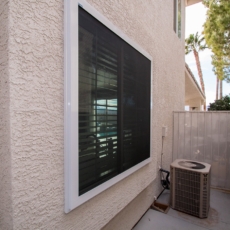 Custom Security Screens Installation Project