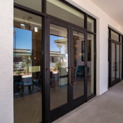 Double Commercial Door System. Exterior of Storefront Glass - Revel Nevada in Henderson