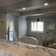 Bathroom Mirrors Installation