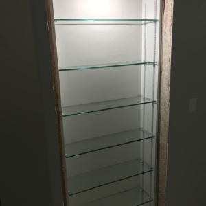 Glass Shelves Installation in Las Vegas