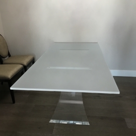 Glass Table Top Installation