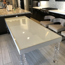 Glass Table Top Installation