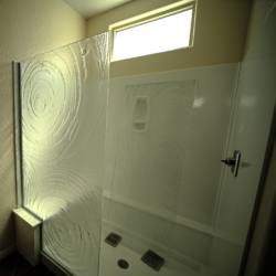 Frameless Slider Shower Installation in Las Vegas